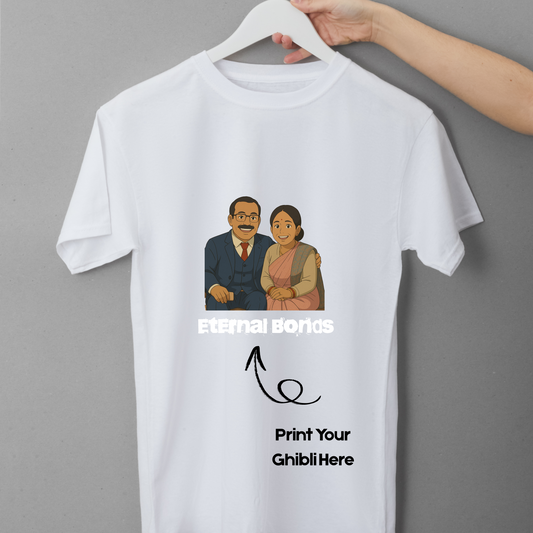 Turn Your Memories into Ghibli Magic! – Customized  T-Shirt(Unisex)