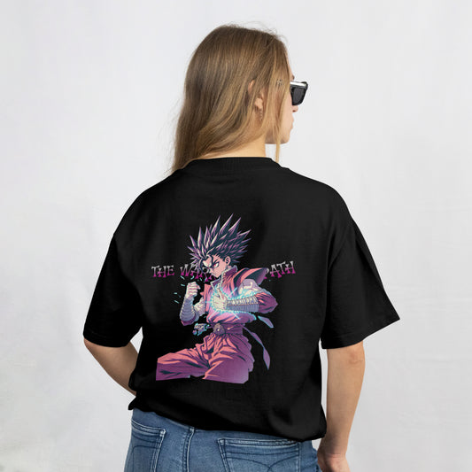 The Warrior Path T-Shirt – Anime-Inspired Unisex Graphic Tee