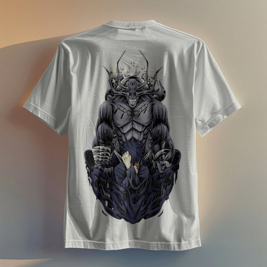 Cursed Warrior Anime Graphic Tee