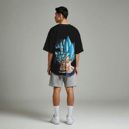 Goku Super Saiyan Blue Oversized T-Shirt