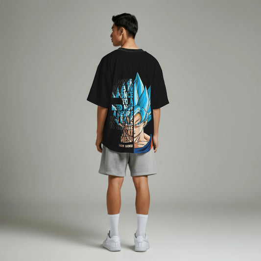 Goku Super Saiyan Blue Oversized T-Shirt