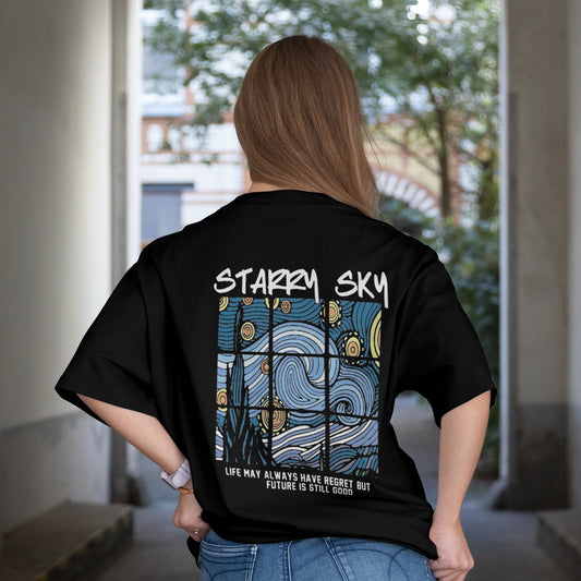 Starry Sky Oversized T-Shirt