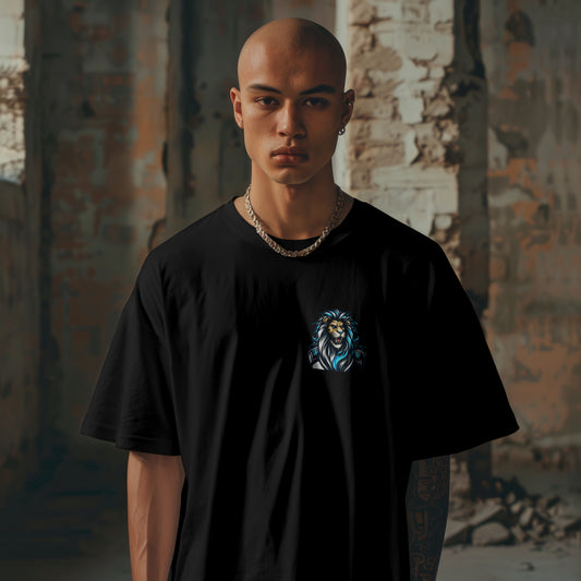Lion Roaring Oversized T-Shirt
