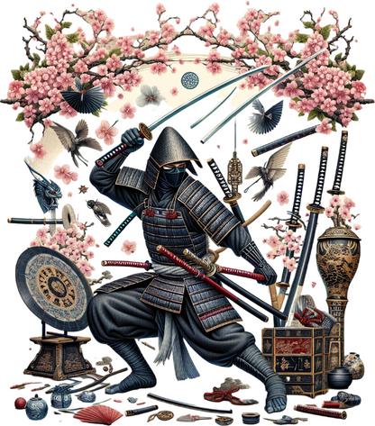 Samurai Blossom: Warrior’s Serenity
